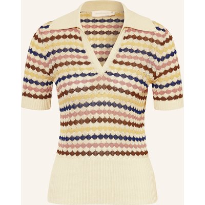 Zimmermann Strick-Poloshirt beige
