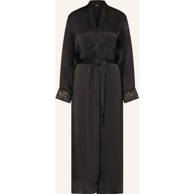 Boss Damen-Morgenmantel Blossom schwarz