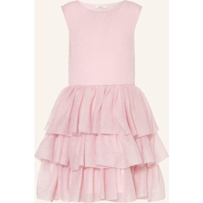 S.Oliver Red Kleid Mit Glitzergarn rosa