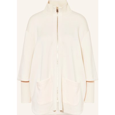 Comma Sweatjacke weiss
