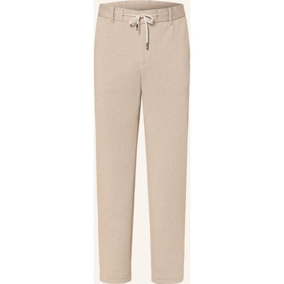 Boss Anzughose Perin Im Jogging-Stil Tapered Fit beige