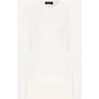 dsquared2 Pullover weiss