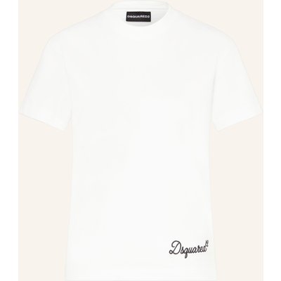 dsquared2 T-Shirt Signature Just Right Fit weiss
