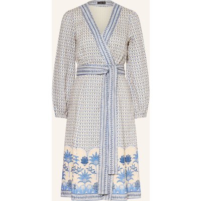 Van Laack Leinenkleid Vl-Kenisha-px2 In Wickeloptik blau