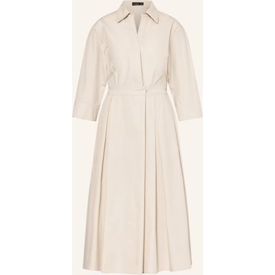 Van Laack Hemdblusenkleid Vl-Kinala-Xx In Wickeloptik Mit 3/4-Arm beige