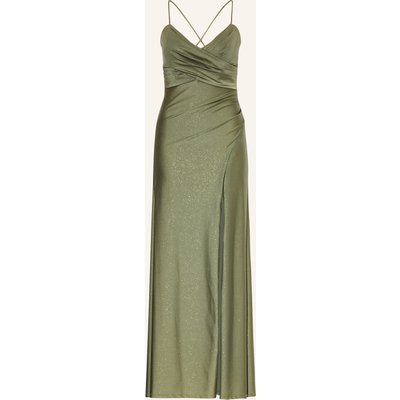 Vm Vera Mont Abendkleid Mit Glitzergarn gruen