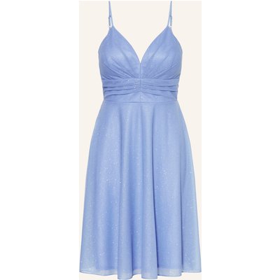 Vm Vera Mont Cocktailkleid Mit Glitzergarn blau