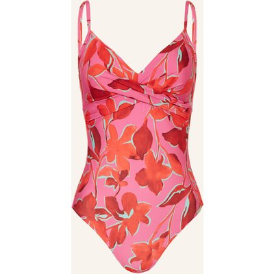 Lidea Badeanzug Fused Florals pink