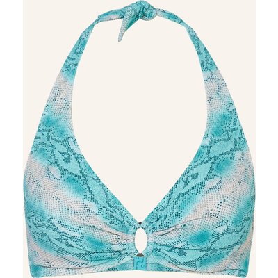 Lidea Neckholder-Bikini-Top Arctic Serpent blau