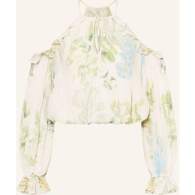 Guess Cold-Shoulder-Shirt Emily Mit Cut-Outs gruen