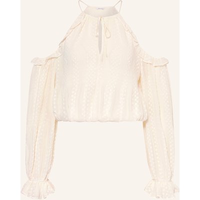 Guess Blusenshirt Emilia Mit Rüschen weiss