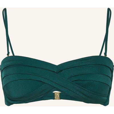 Maryan Mehlhorn Bandeau-Bikini-Top Silhouet gruen