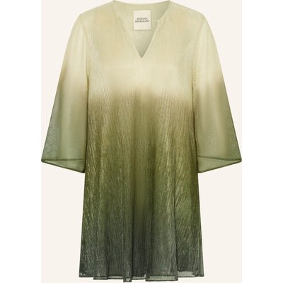 Maryan Mehlhorn Strandkleid Mit 3/4-Arm Und Glitzergarn gruen