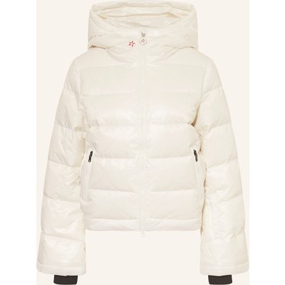 Perfect Moment Daunen-Skijacke Polar Flare weiss