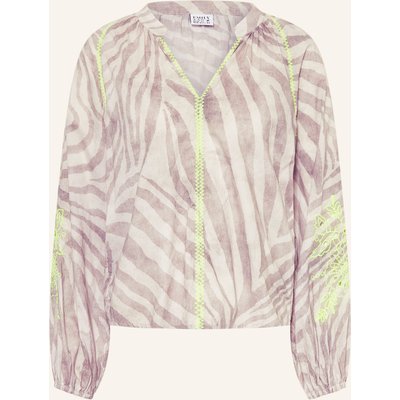 Emily Van Den Bergh Bluse Mit Cut-Outs beige