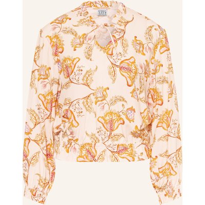 Emily Van Den Bergh Blusenshirt Mit Rüschen orange