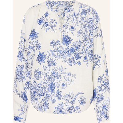 Tonno & Panna Blusenshirt Aus Leinen weiss