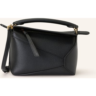 Loewe Handtasche Puzzle Edge Mini schwarz