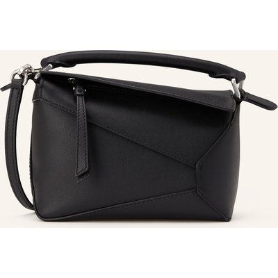 Loewe Handtasche Puzzle Edge Mini schwarz