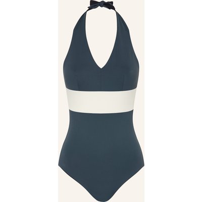Mymarini Neckholder-Badeanzug Classics Zum Wenden schwarz
