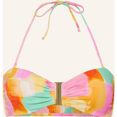 Watercult Bandeau-Bikini-Top Empowered Play rosa