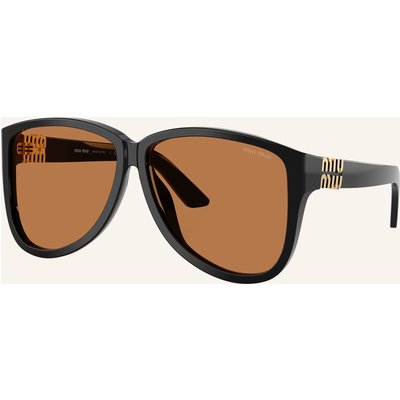 Miu Miu Sonnenbrille Mu a08s schwarz