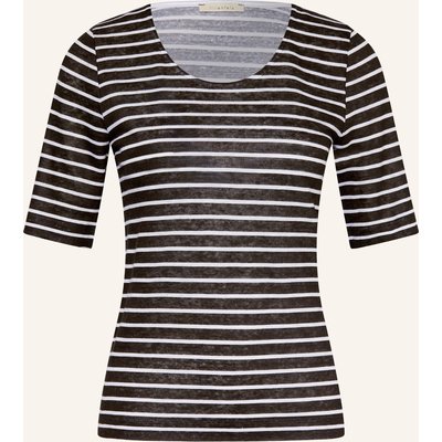 Lilienfels T-Shirt Aus Leinen schwarz