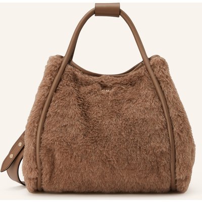 Max Mara Handtasche Marine braun