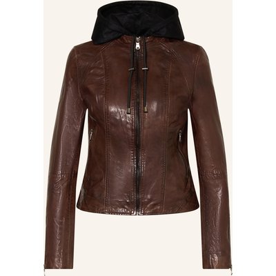 Ricano Lederjacke Dalia braun