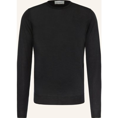 John Smedley Pullover Aus Merinowolle schwarz