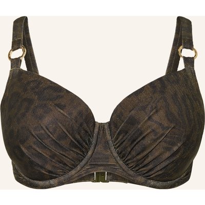 Primadonna Bügel-Bikini-Top Ratjada Mit Glitzergarn gruen