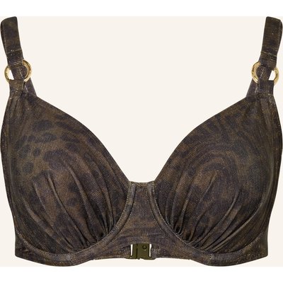 Primadonna Bügel-Bikini-Top Ratjada Mit Glitzergarn gruen