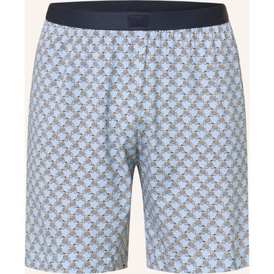 Mey Schlafshorts Serie Bike Rush blau