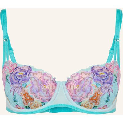 Marie Jo Balconette-Bh Lisbeth Mit Glitzergarn blau