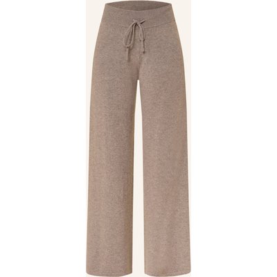 Lisa Yang Strickhose Sofi Im Jogging-Stil Aus Cashmere beige