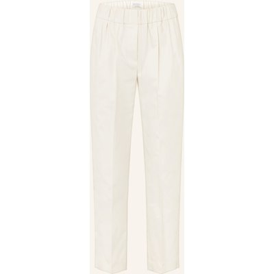 Brunello Cucinelli 7/8-Hose weiss