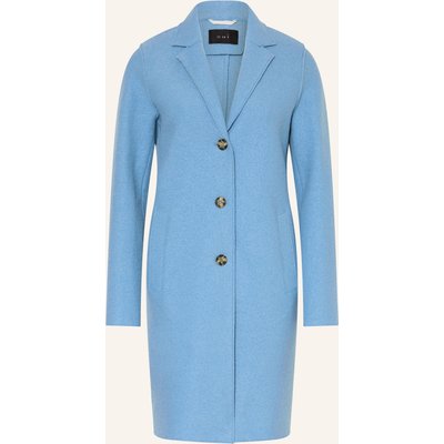 Oui Wollmantel blau