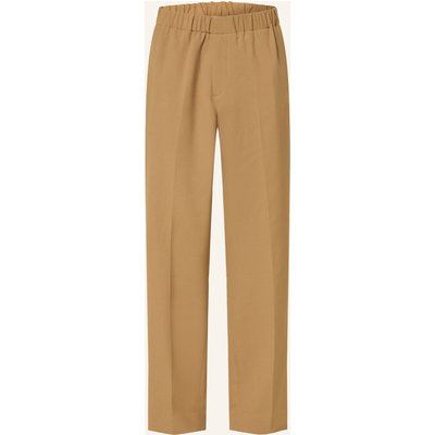 Sandro Jerseyhose Straight Fit braun