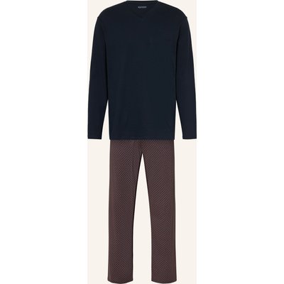 Schiesser Schlafanzug Comfort Essentials rot