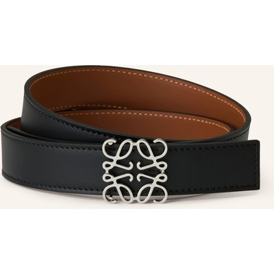 Loewe Ledergürtel Anagram schwarz