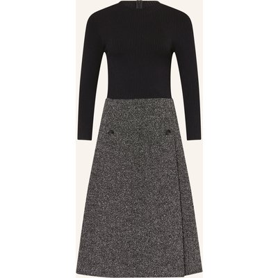 Ted Baker Kleid Ekaad Im Materialmix Mit 3/4-Arm schwarz