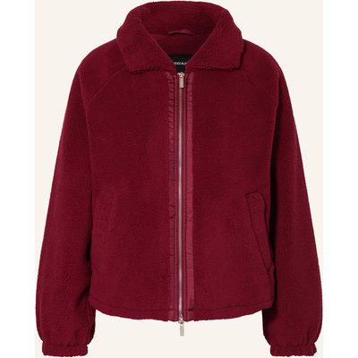 Pegador Teddyfell-Jacke Enn rot