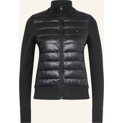 Tommy Hilfiger Steppjacke Im Materialmix schwarz