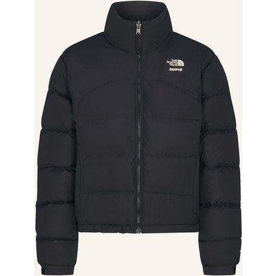 The North Face X Skims Daunenjacke Tnf X Project K 2000 Retro Shrunken Nuptse schwarz