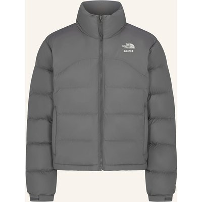 The North Face X Skims Daunenjacke Tnf X Project K 2000 Retro Shrunken Nuptse grau