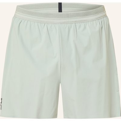 On 2-In-1-Laufshorts Performance grau