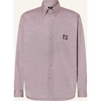Fendi Hemd Comfort Fit rot