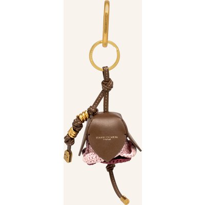 Gianni Chiarini Taschenanhänger Flower braun