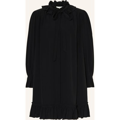 Chloé Cocktailkleid Aus Seide schwarz