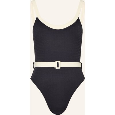 Seafolly Badeanzug Bandwave schwarz